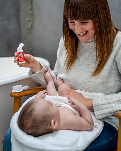 Miniatura 6 de Colief Aceite de cuero cabelludo para bebés aceite hidratante calmante para el cuero cabelludo y la piel de los bebés preventivo de picazón escamosa