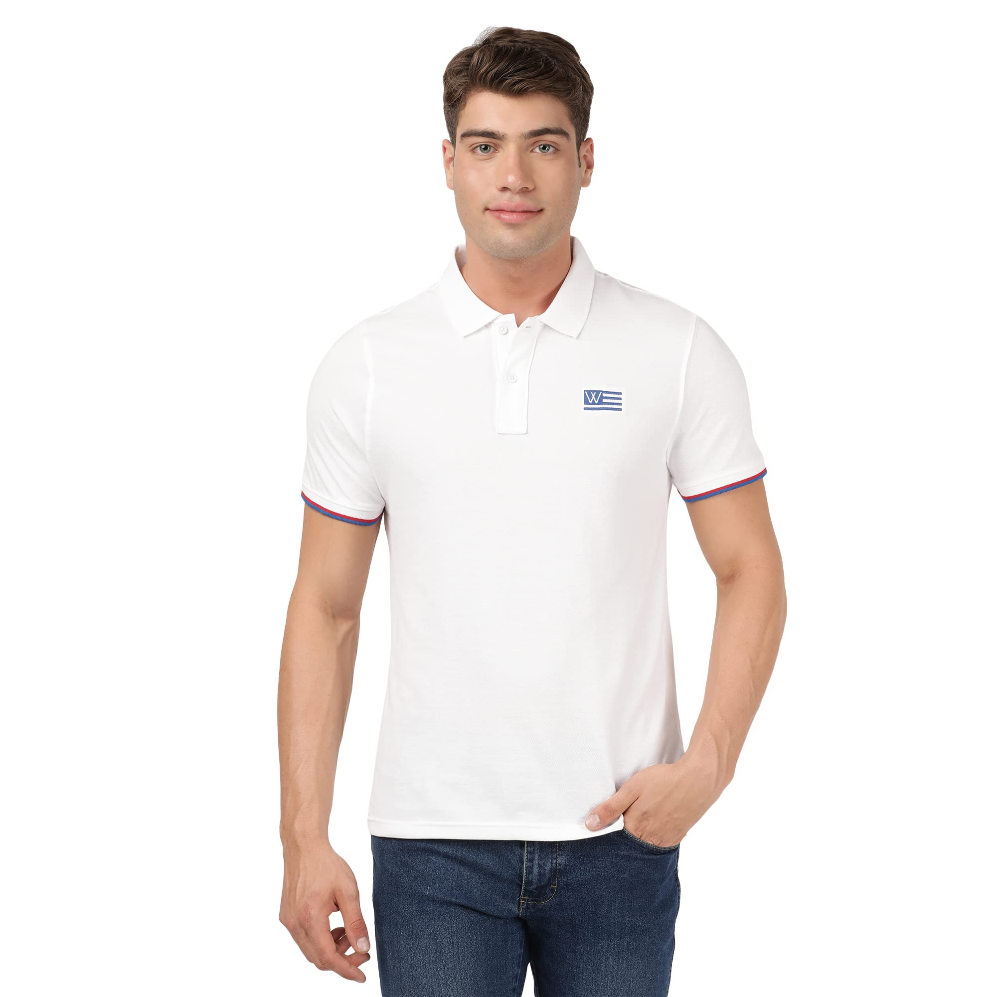 WranglerMen White Regular Tshirt