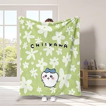 ちいかわブランケット Amazon｜ちいかわ ハチワレ 郎 ひざかけ ブランケット 約100cm