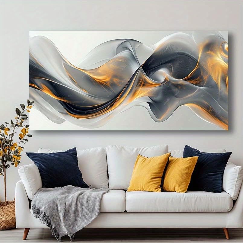 Tableau abstrait moderne 80x160cm AEFOUU pour salon