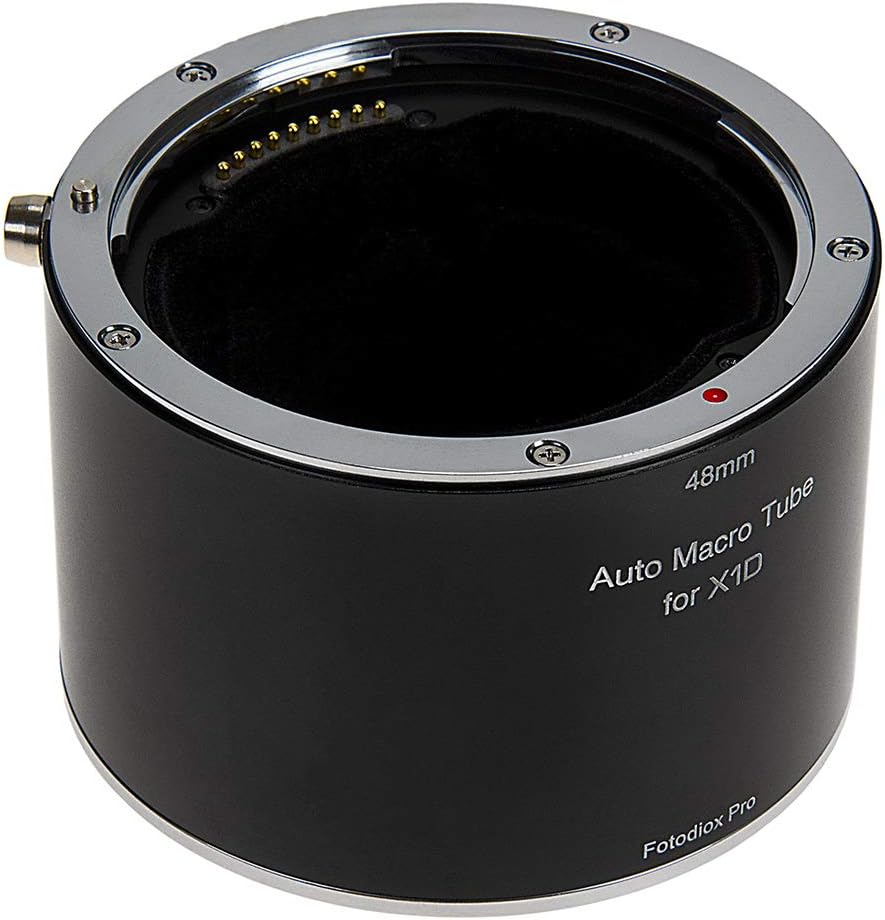 Fotodiox Pro Automatic Macro Extension Tube, 48mm Section - Compatible with Hasselblad XCD Mount Mirrorless Digital Cameras for Extreme Close-up Photography