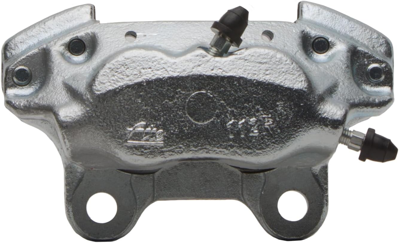 R1 Concepts Front Right Brake Caliper Silver Zinc Coated CAL-31002| Fits 1969-1971 BMW 1600, 1600-2, 1602; 1969-1976 BMW 2002