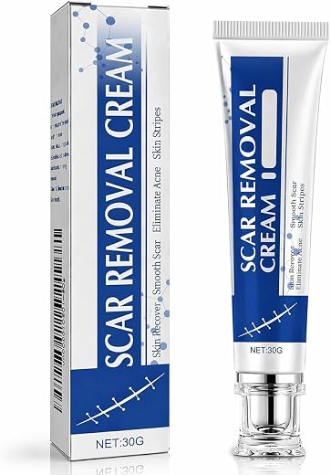 Silicone Scar Gel Advanced Scar Removal Cream for Acne Marks Stretch Lines Surgical Skin Repair Keloid Treatment Fast Abso...