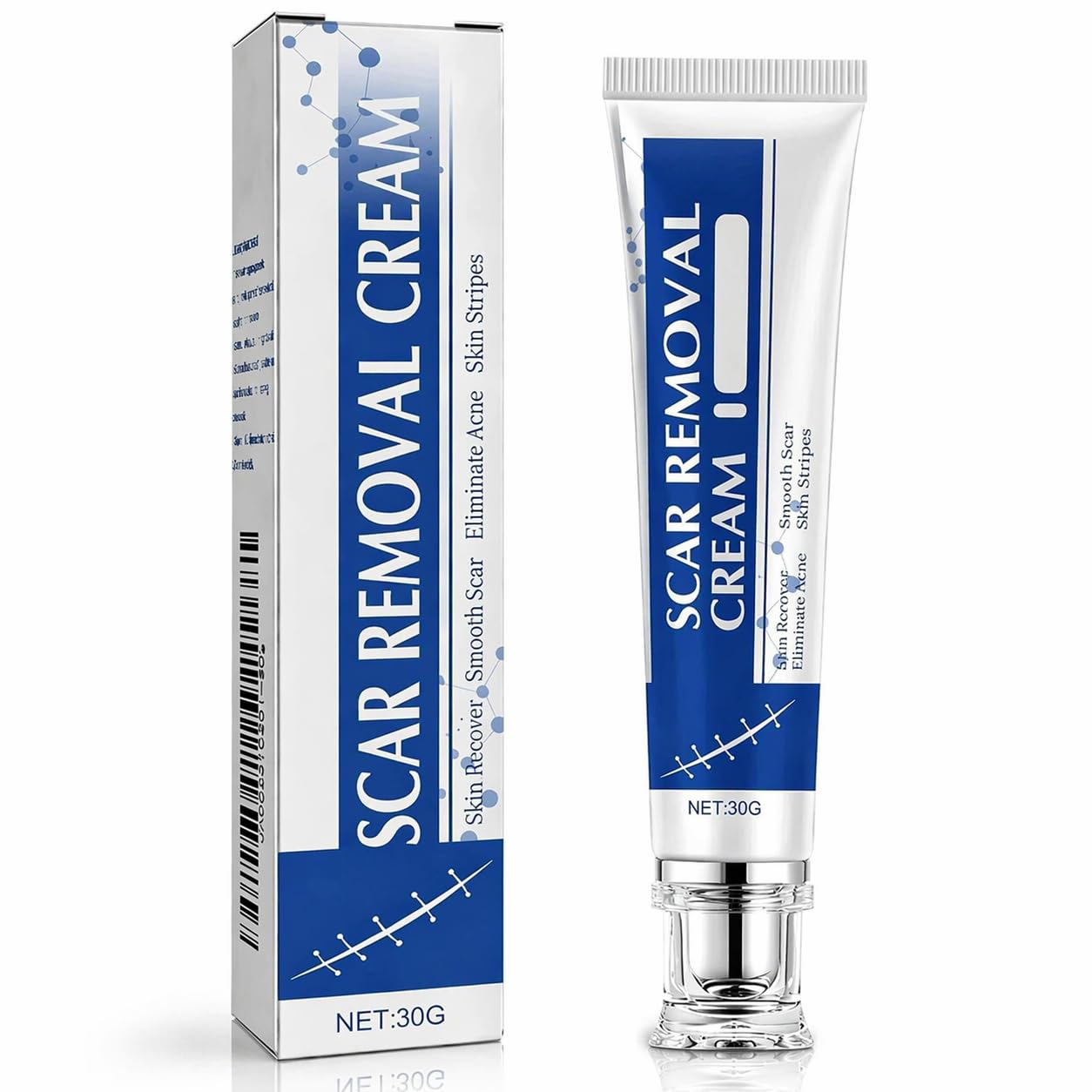 Silicone Scar Gel Advanced Scar Removal Cream for Acne Marks Stretch Lines Surgical Skin Repair Keloid Treatment Fast Abso... - Review, Price and Buying Guide