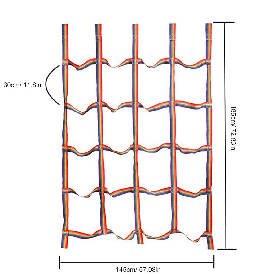 ロープ ネット　　アスレチック ネット　クライミングネット　新品 Amazon | クライミングネット，クライミング ネット 子ども Rope