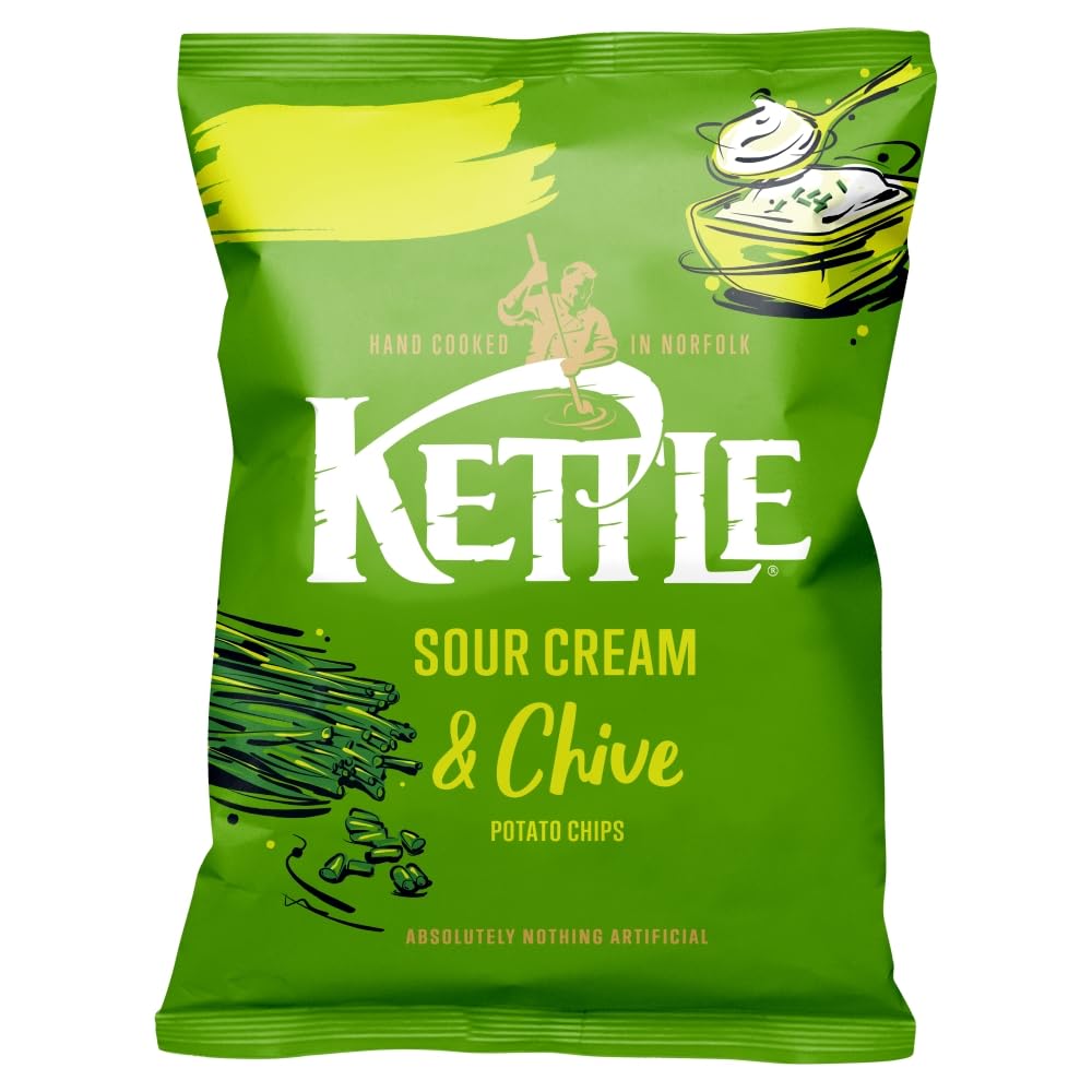 Kettle Sour Cream & Chive, 130g