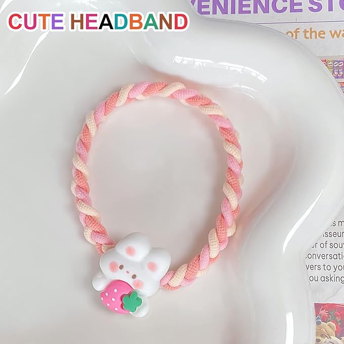 Diario de peluche con candado para niñas, conejo, A5, 80 páginas miniatura 8