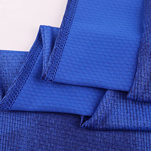 Camiseta sin Mangas sin Mangas para Hombre Color Azul Size S