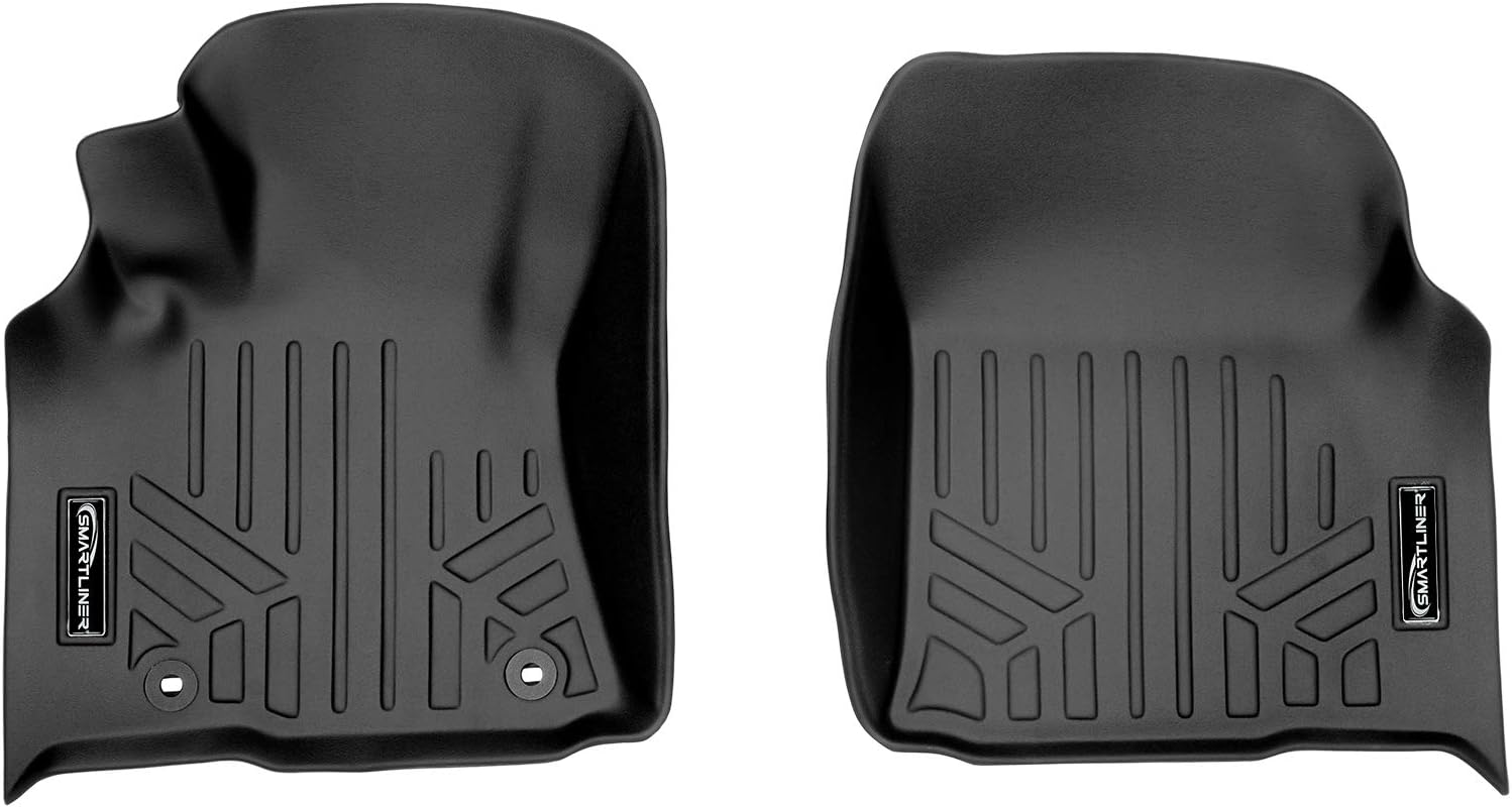 MAXLINER All Weather Custom Fit 1st Row Floor Mat Liner Set Compatible with 2015-2018 Toyota Hilux Revo