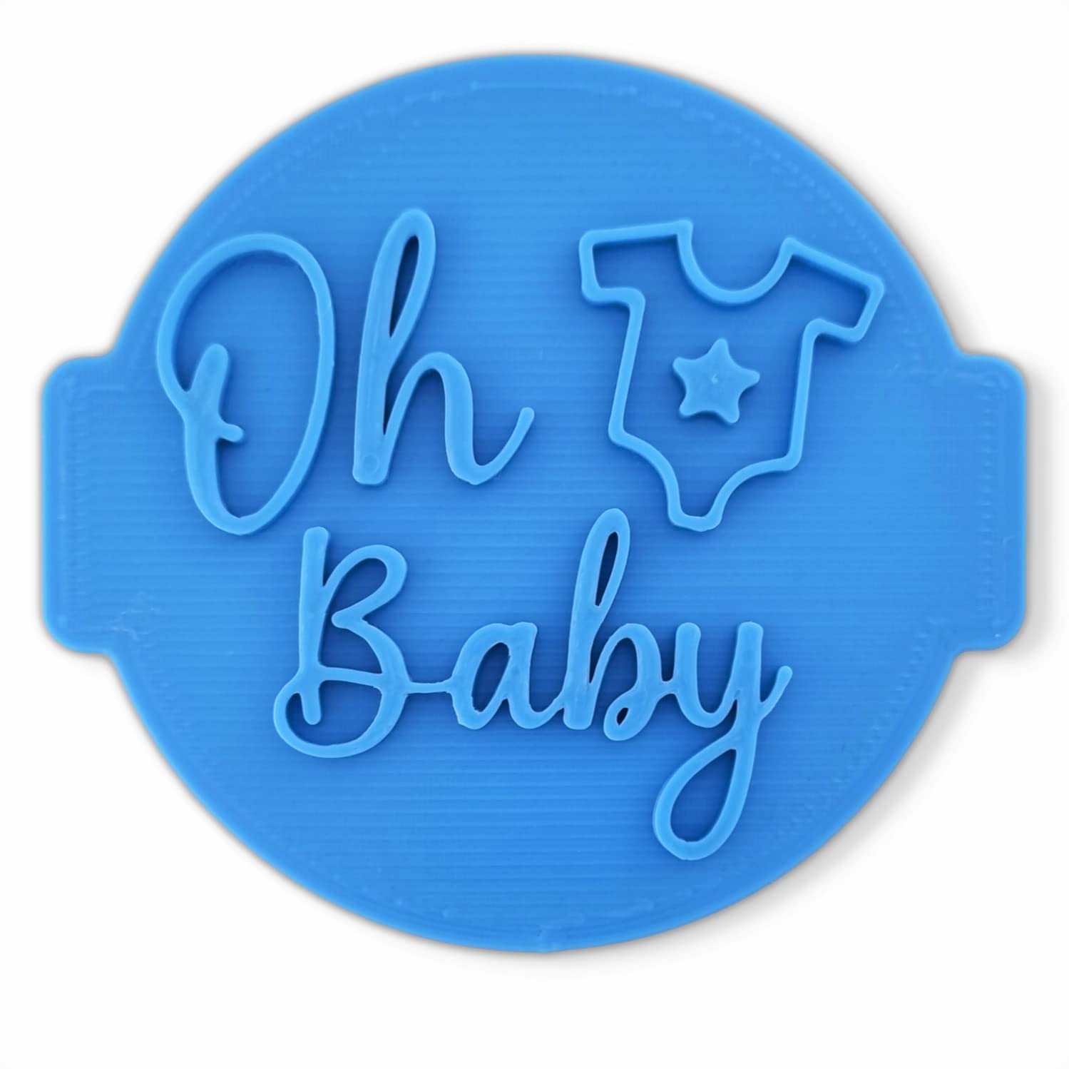 Baby Shower Embosser Stamp for Fondant, Icing, Cupcake, Cake, Biscuits, Decoration (Pattern 1)