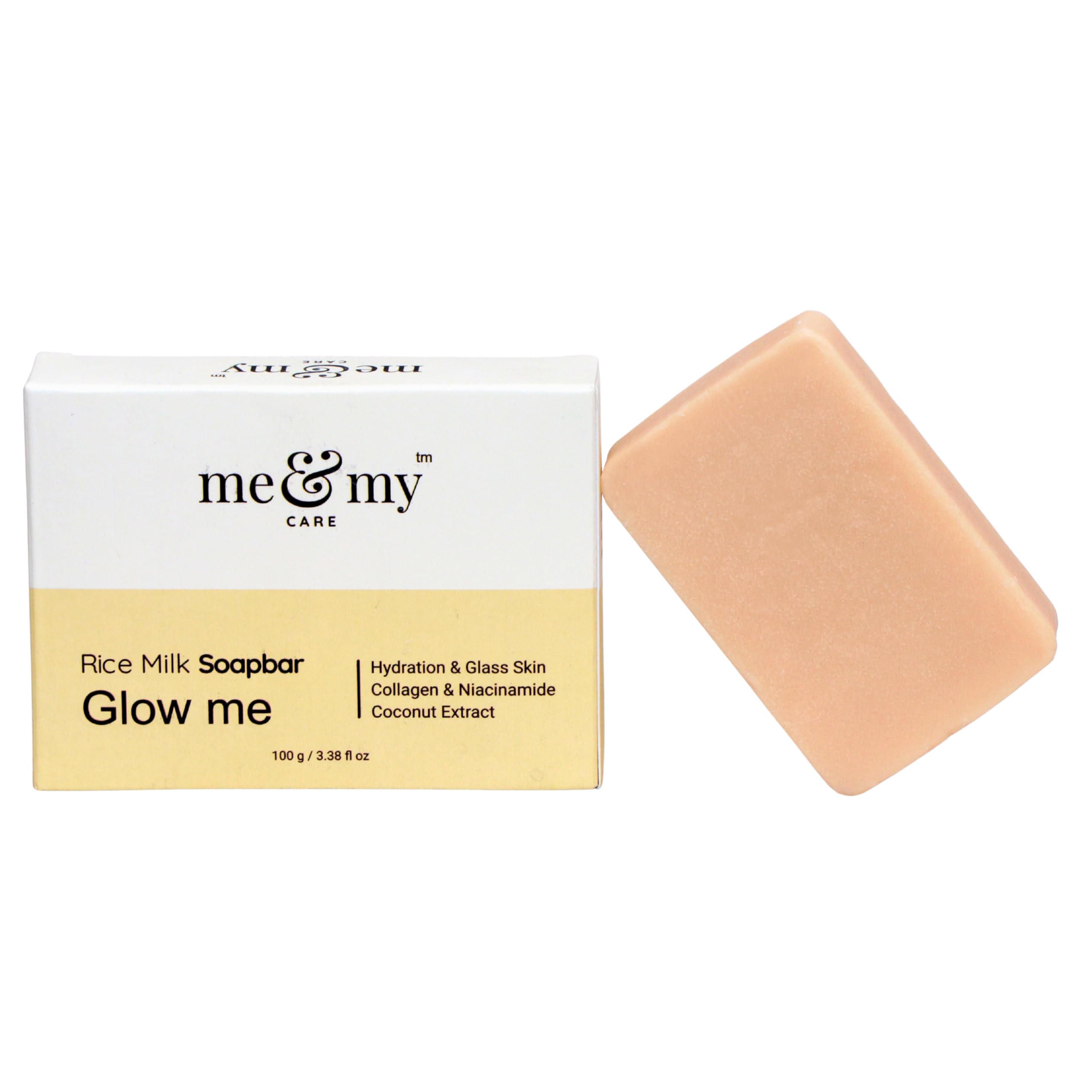 Me & My Rice Milk 2.5% Soap with Niacinamide and Glyerin Soap Base for Glass Skin and Moisturization and Hydration | For Face, Hands & Body | All SkinTypes | 100g-image-25