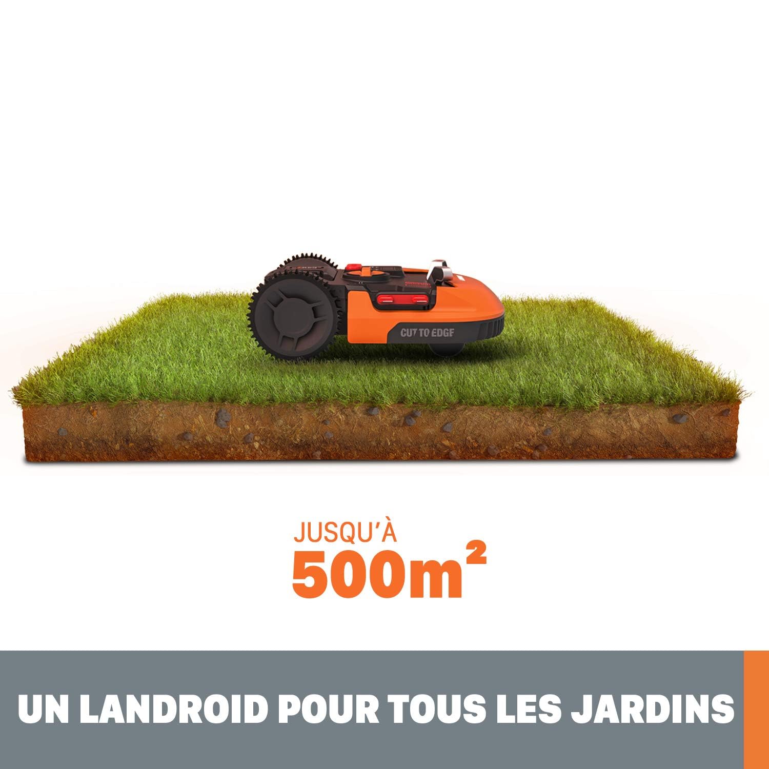 WORX Landroid Plus WR165E Robot Tondeuse Connecté e t Intelligent — vue 3