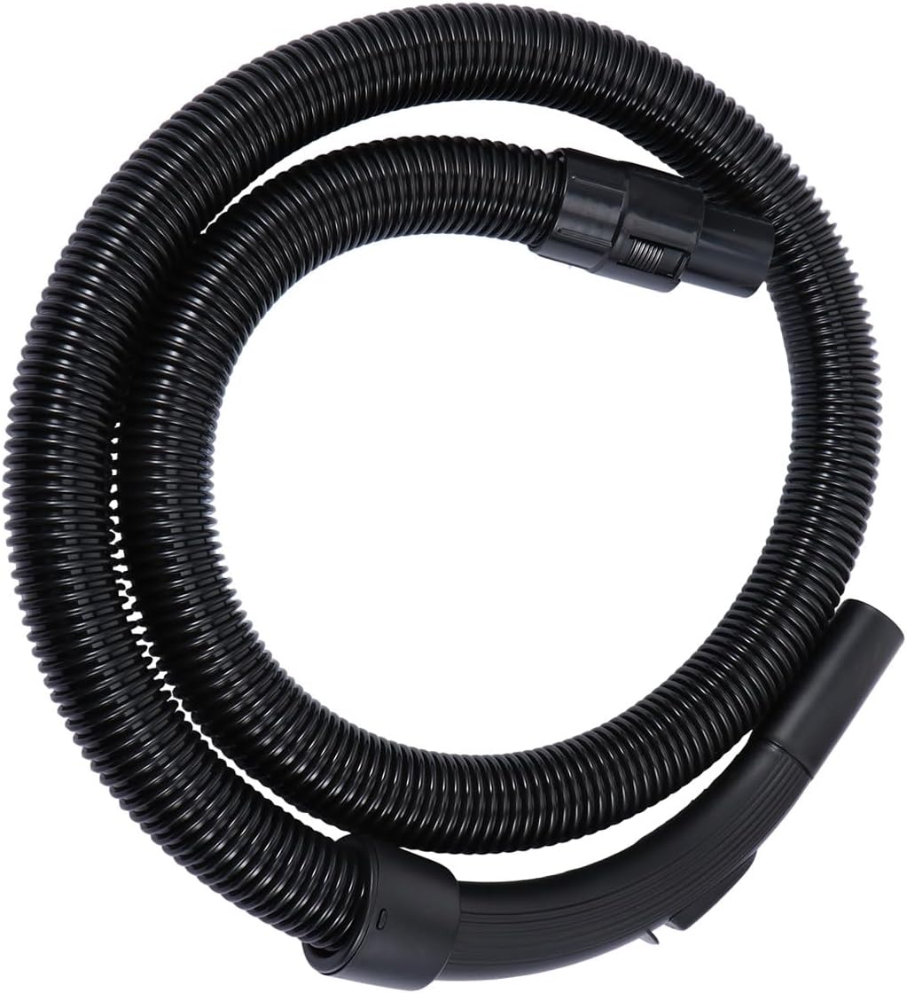 Universal Vacuum Cleaner Hose Replacement Attachment, Heavy Duty Flexible Dust Collection Tube with Threaded Connector, Compatible Power Tool Extension Hose for Home and Workshop
