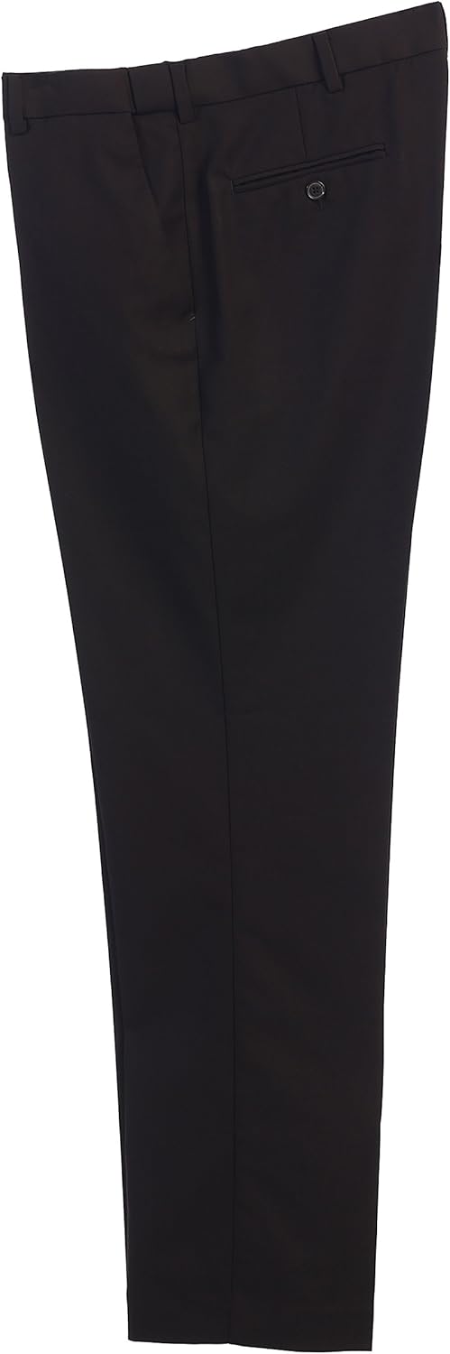 Gioberti Men's Hidden Expandable Waist Dress Pants