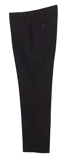 Gioberti Mens Hidden Expandable Waist Dress Pants