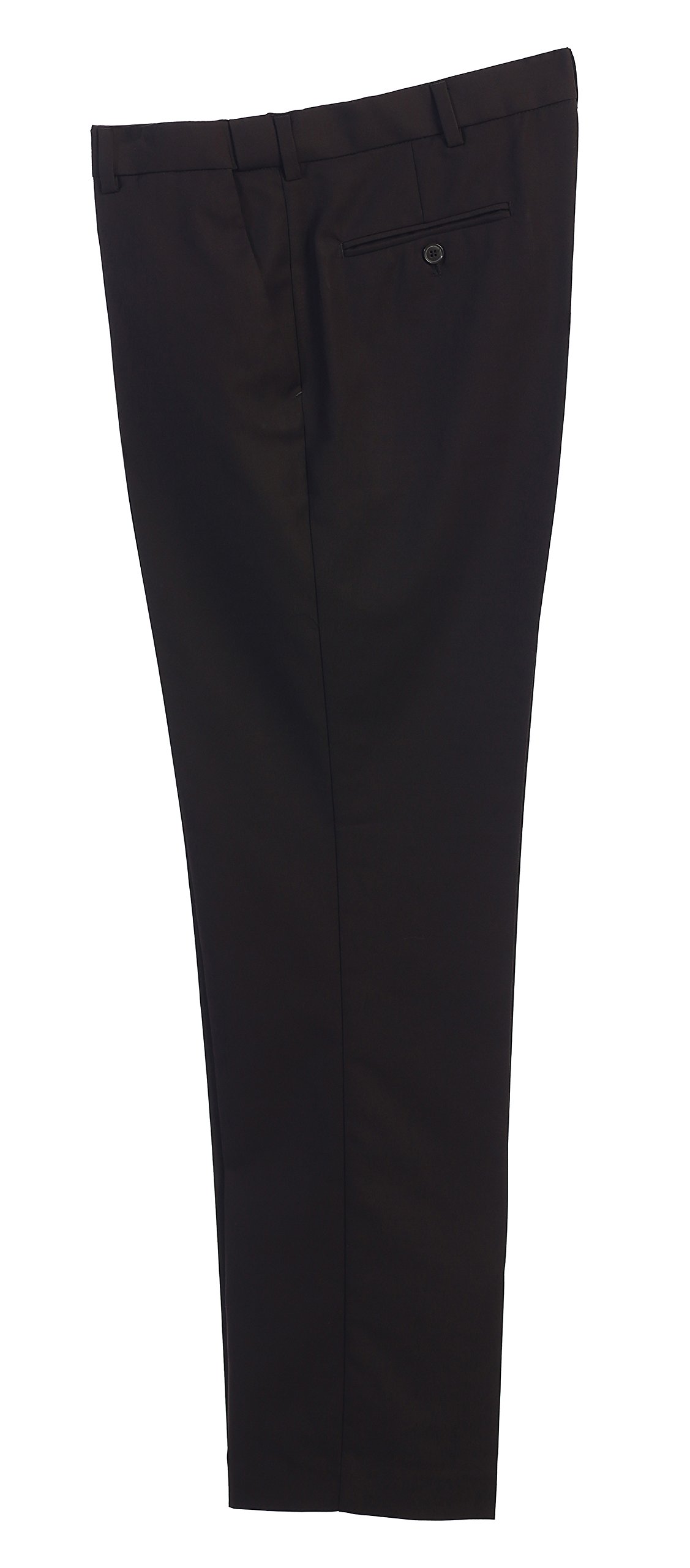 Gioberti Mens Hidden Expandable Waist Dress Pants