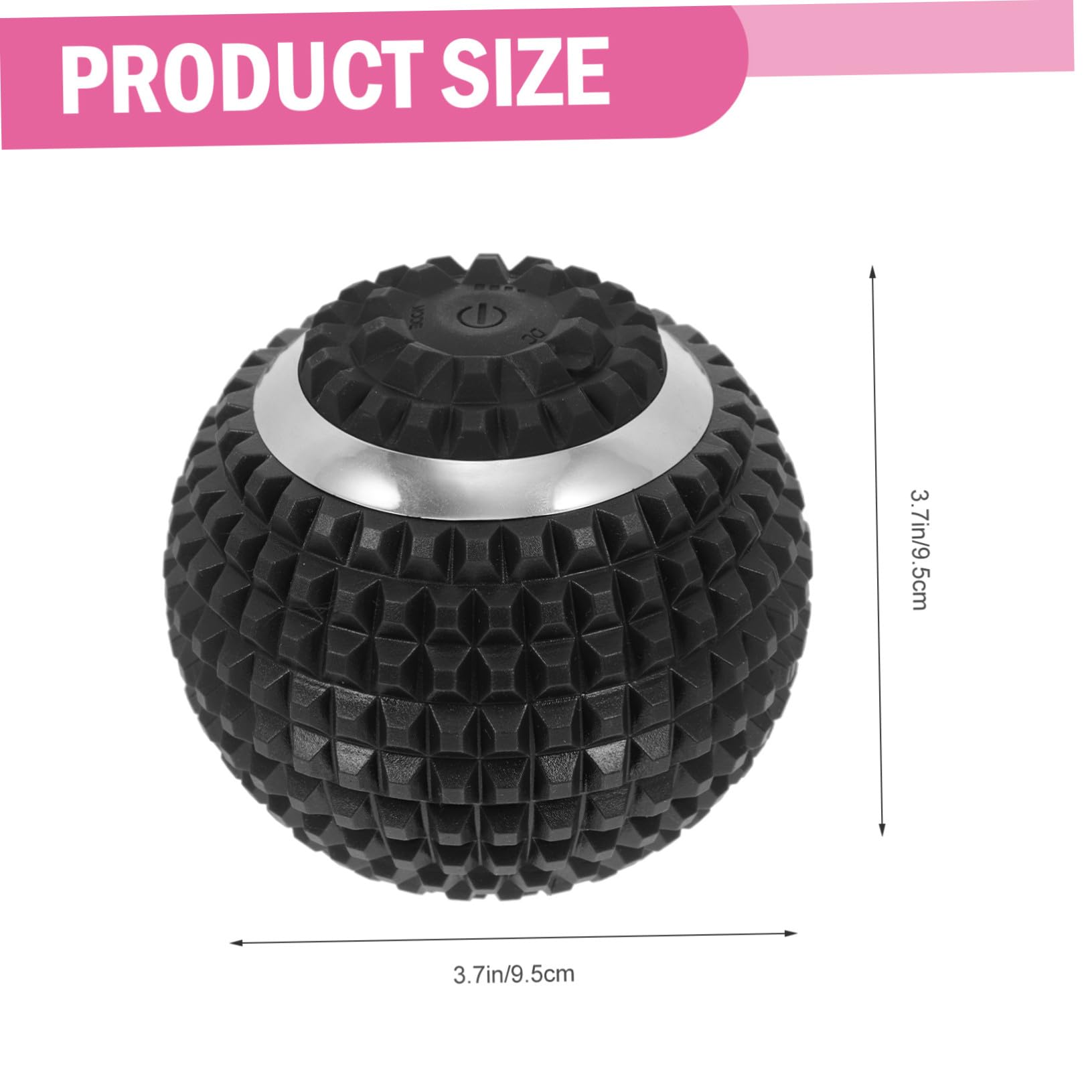Mikikit Pelota De Masaje De Pies Eléctrica Para Manos y Piernas Masajeador De Pies Bolas De Masaje Práctica Para Fascia