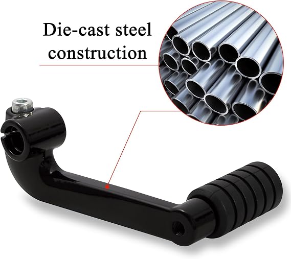 Shift Lever + Shifter peg for Harley Sportster XL 1200 w/Mid-Controls