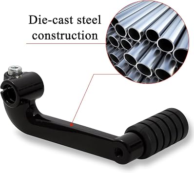 Shift Lever + Shifter peg for Harley Sportster XL 1200 w/Mid-Controls