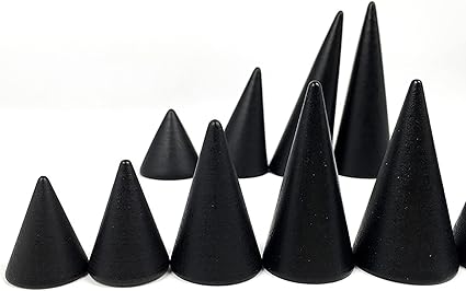 Amazon リングスタンド 木製 指輪スタンド 円錐 指輪置き リングホルダー 指輪ディスプレイ 14個セット アクセサリースタンド 展示用 Diy 手芸品 インテリア ジュエリー収納 オンライン通販