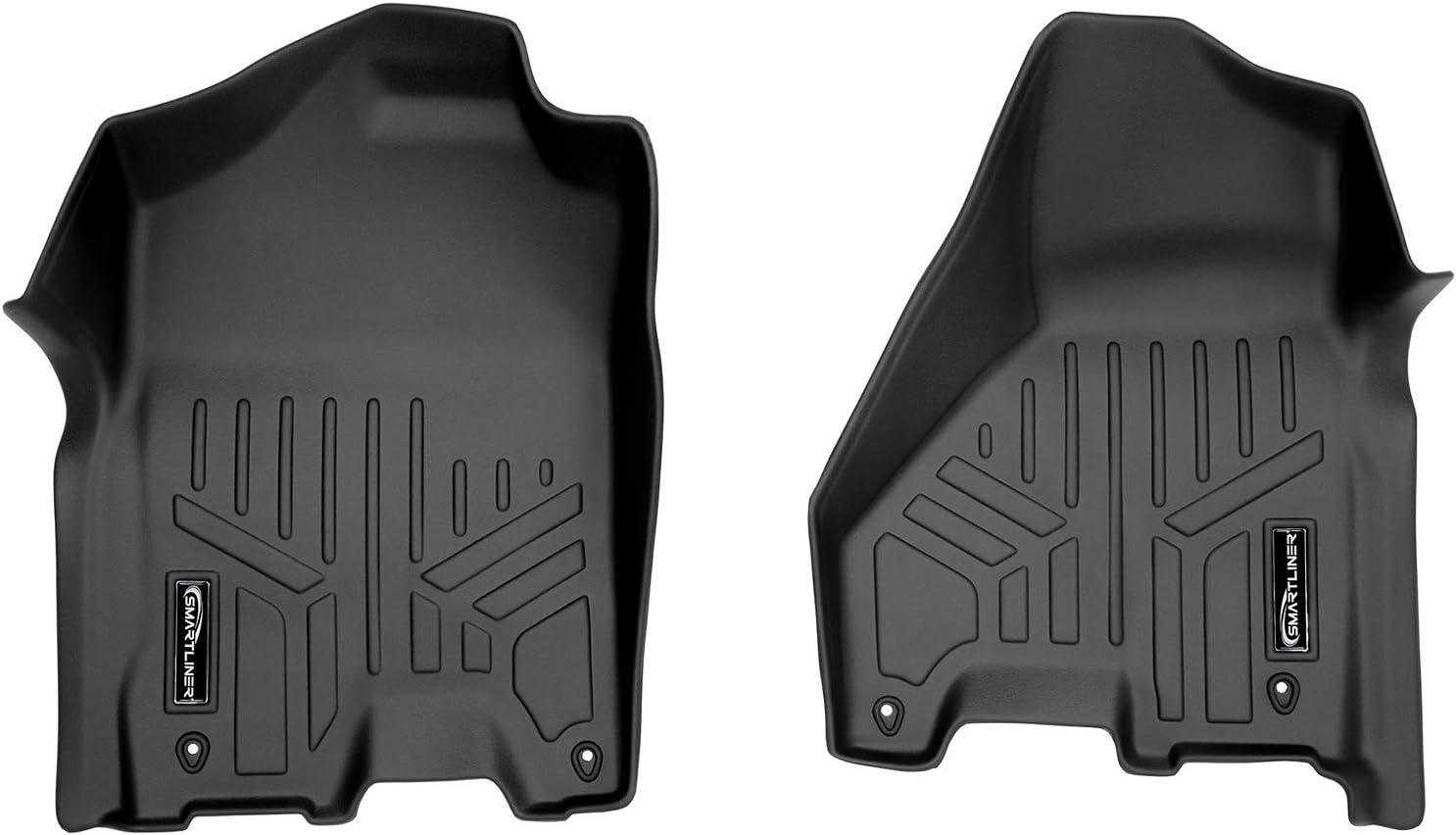 Custom Fit Floor Mats For Dodge Ram Trucks - SMARTLINER 1st Row Liners 2002-2008 Models