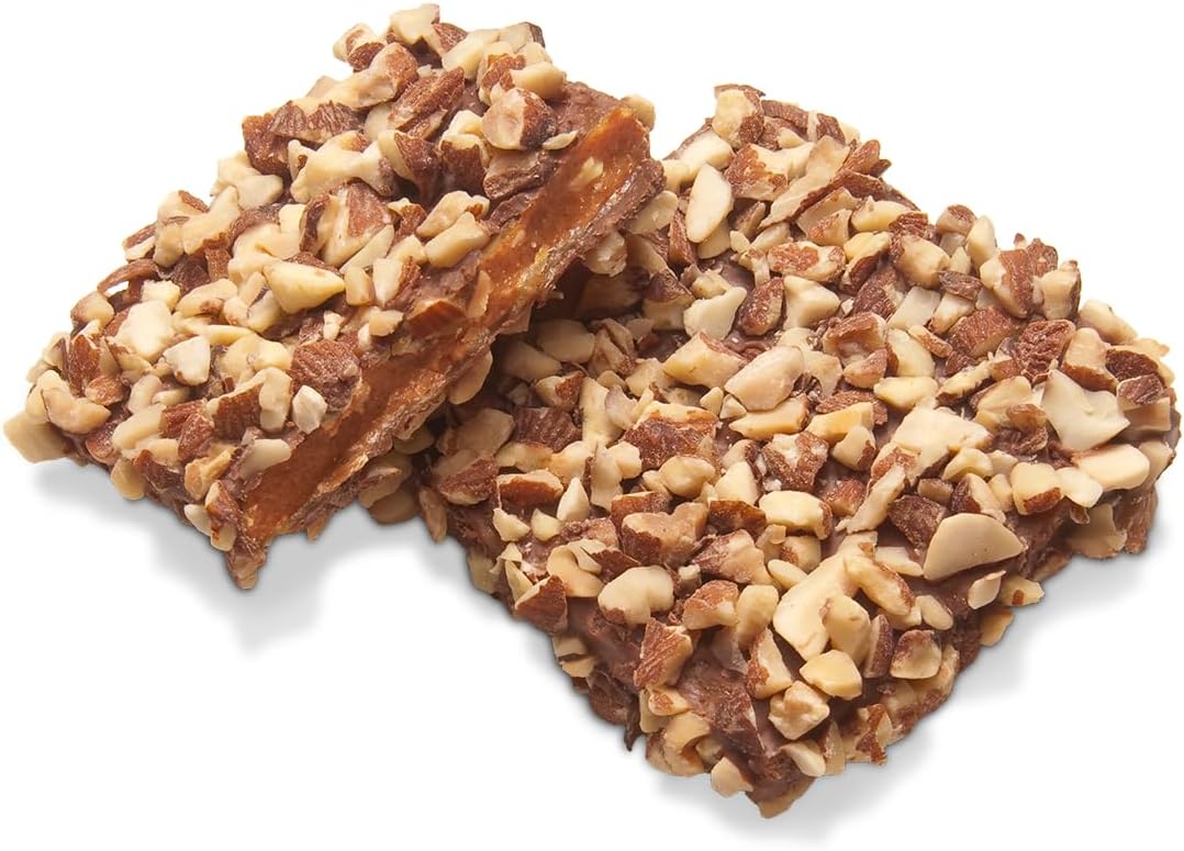 Rocky Mountain Chocolate Large English Toffee | Handcrafted with Rich Milk Chocolate, Sweet Cream Butter, & California Almonds | Perfect Chocolate Gift Box for Birthday, Christmas โ Your Love for Sweetness in Every Bite! 16 Ounce