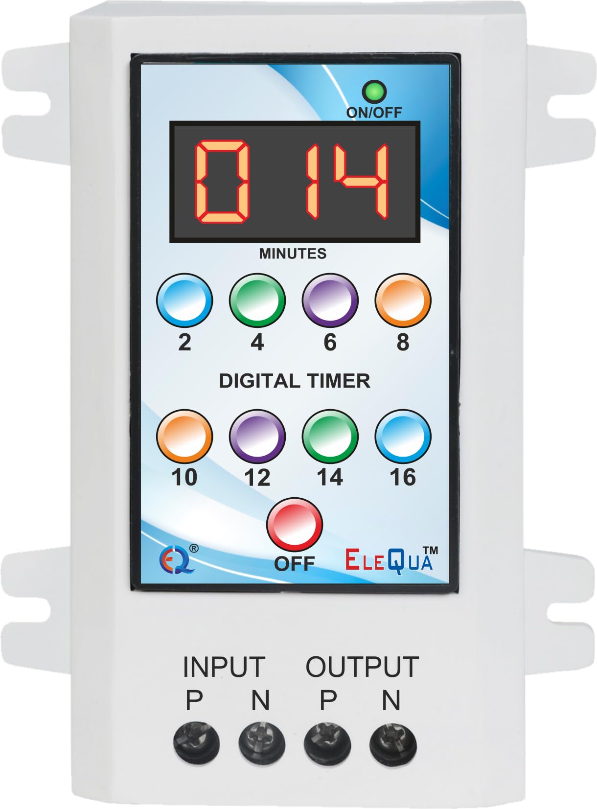 ELEQUA 2,4,6,8,10,12,14 Minutes Timer Switch for Geyser, Heater, Oven Water Motor Pump 0.5HP to 2 HP Single Phase (B09P8N12MP) Amazon Price History, Amazon Price Tracker