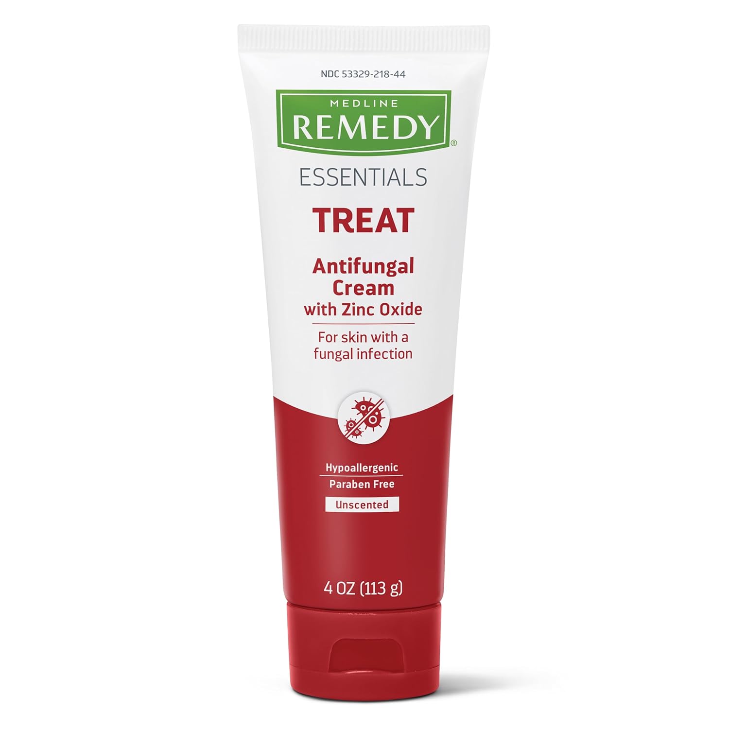 Medline Soothe & Cool Inzo Antifungal Cream, with Miconazole Nitrate, 5-oz Tube (Pack of 12)