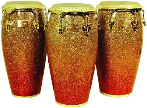 Tycoon Percussion 11 3/4 Inch Master Platinum Sunrise Series Conga With Single Stand