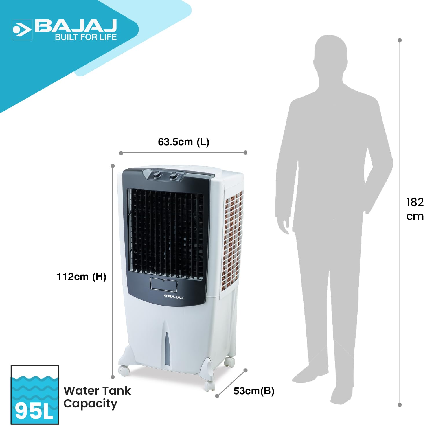 Review Bajaj Dmh 95 95L Desert Air Cooler With Duramarine Pump 7 Review Bajaj Dmh 95 95L Desert Air Cooler With Duramarine Pump