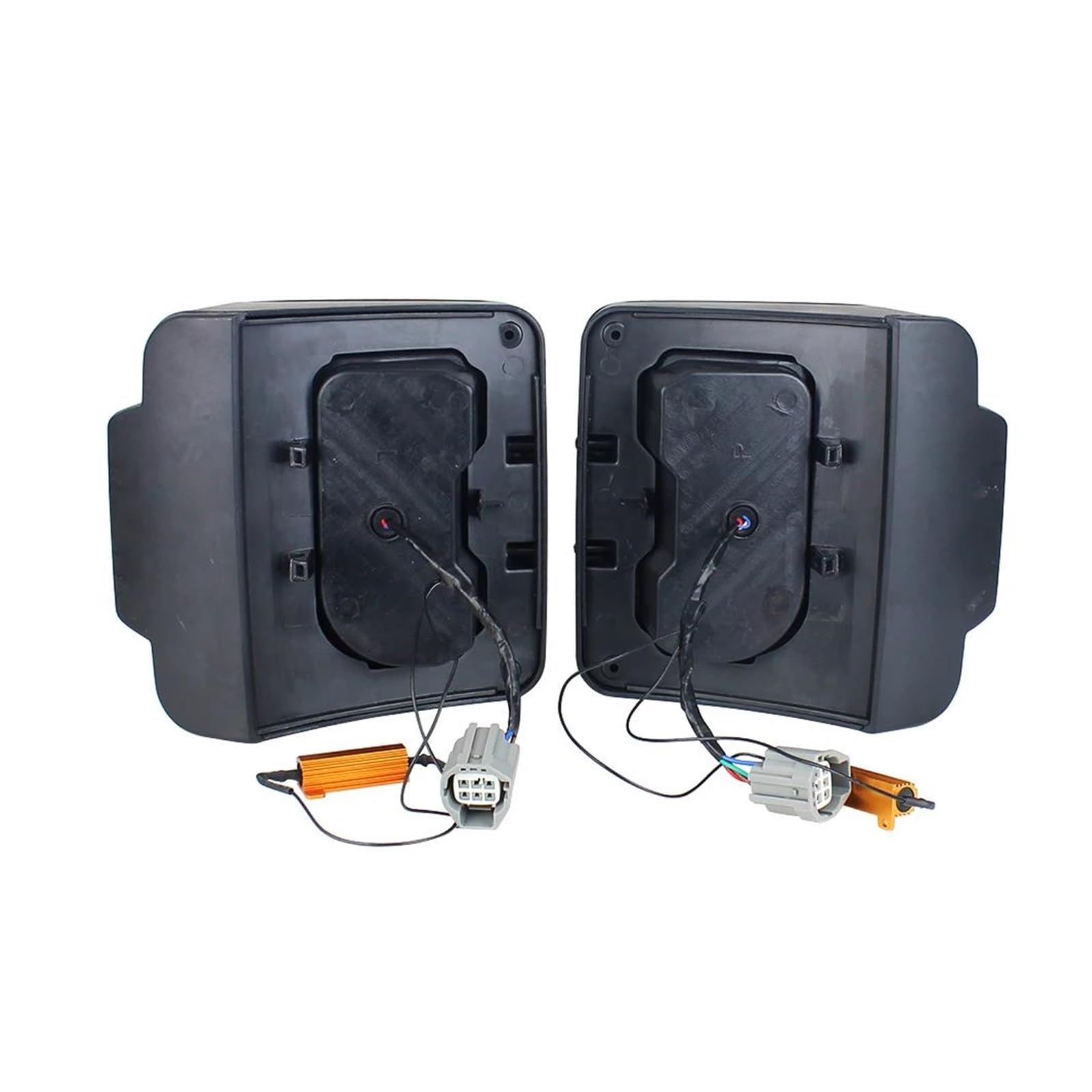 Luz Trasera para Jeep Wrangler JK 2007-2018. Conjunto de Luces traseras: Luces de Freno, luz de Marcha atrás, Luces diurnas LED (versión Europea Transparente).