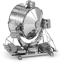 Vista 5 de Metal Earth Fascinations Batman v Superman Bat Signal Kit de modelo de metal 3D con pinzas