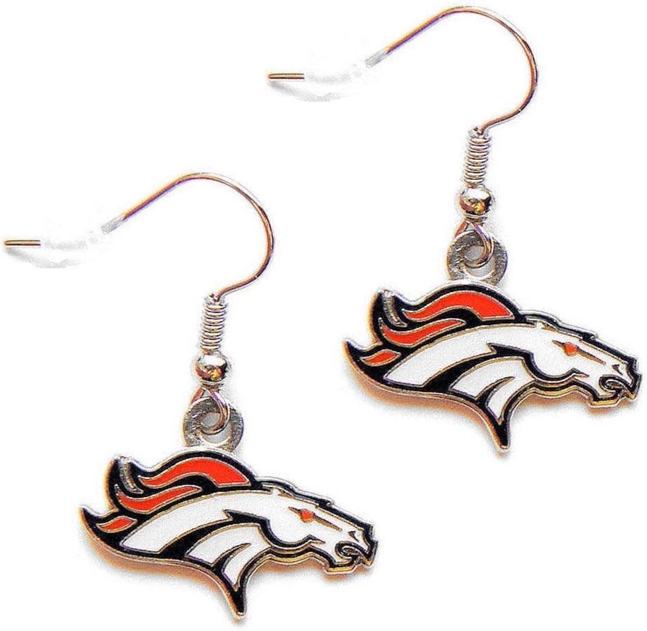 Aminco Denver Broncos Dangle Logo Earring Set Charm Gift