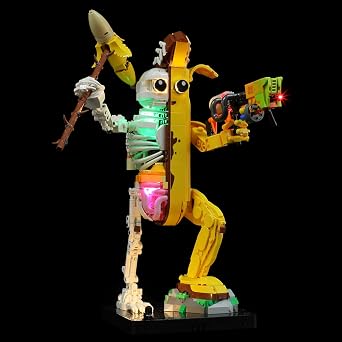 LIGHTAILING Light for Lego-77072 Peely-Bone - Led Lighting Kit Compatible with Lego Building Blocks Model - NOT Included The Model Set