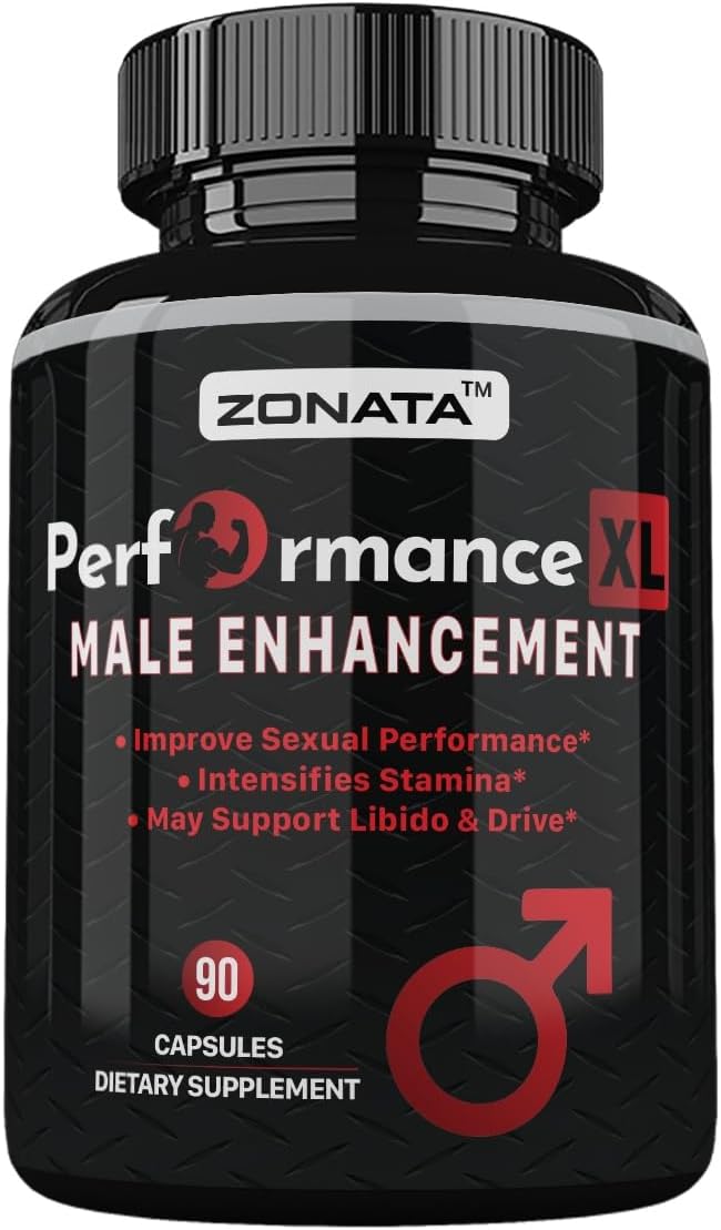 Performance XL Male Pills Advanced Formula*, Performance XL Dietary Supplement, 90 Capsules