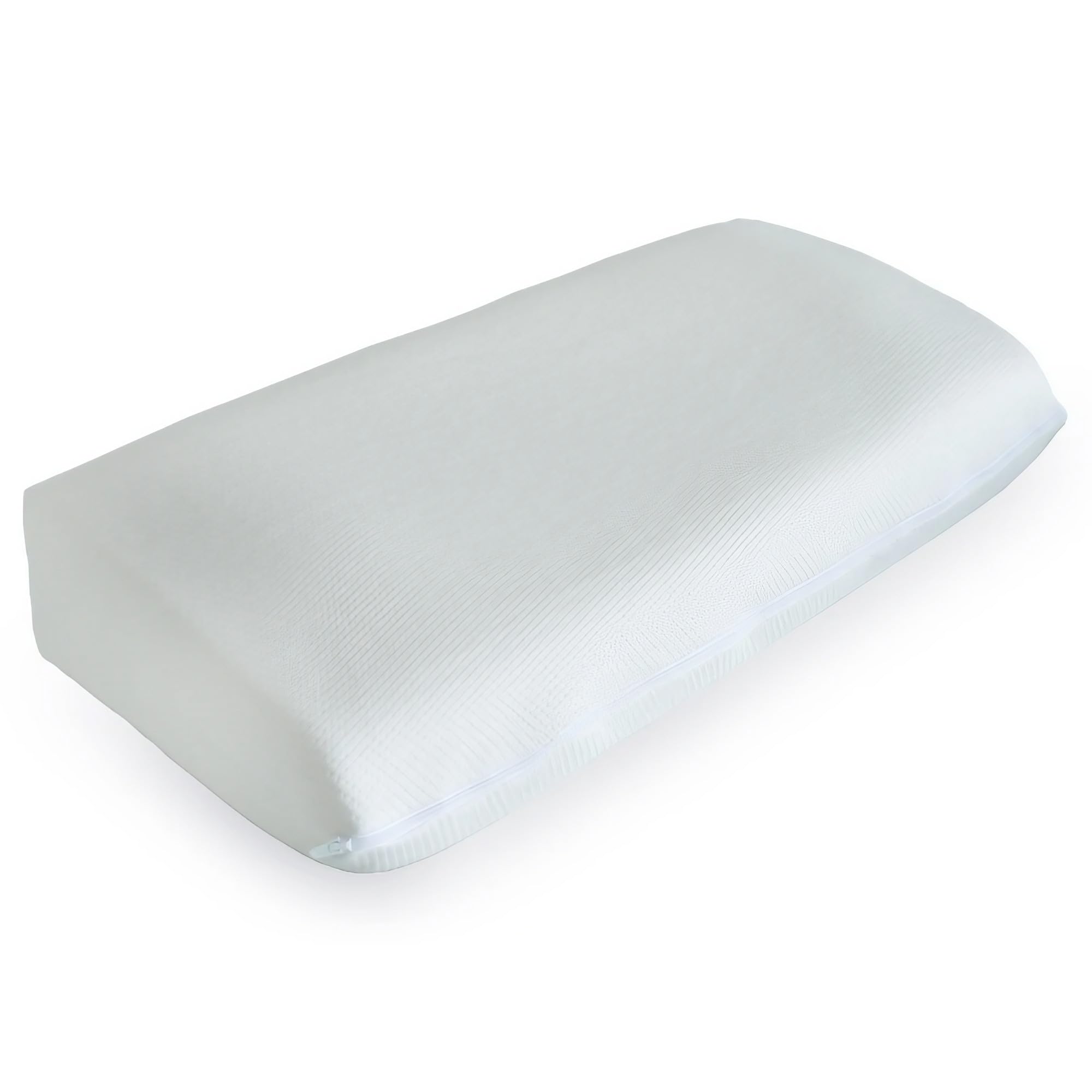 Talalay Naturlatex Kissen 62x30 cm höhenverstellbar ergonomisches Nackenstützkissen mit Tencel Bezug Made in Germany