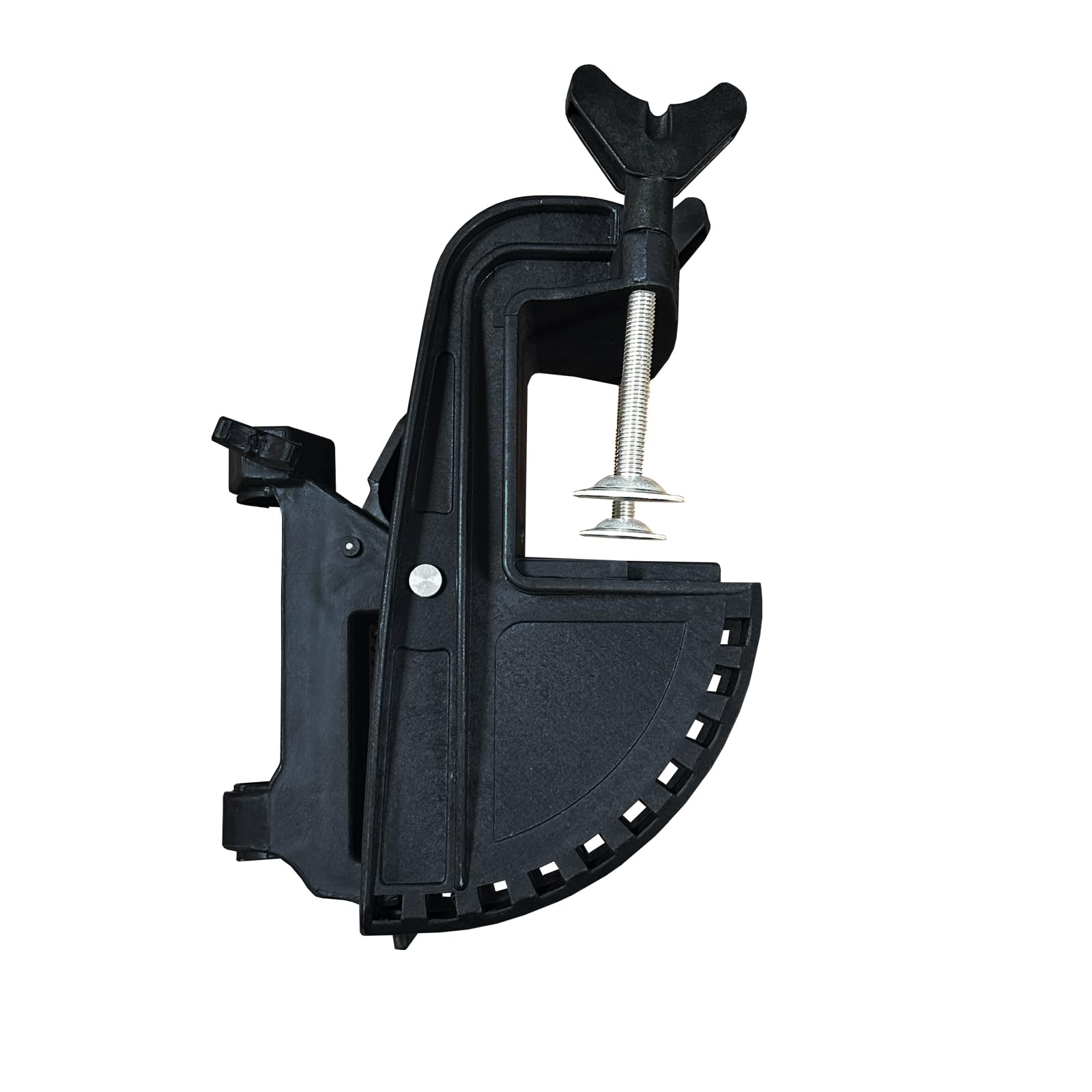 Photo 1 of Generic Electric Trolling Motor Bracket, Black, Max Width 6"