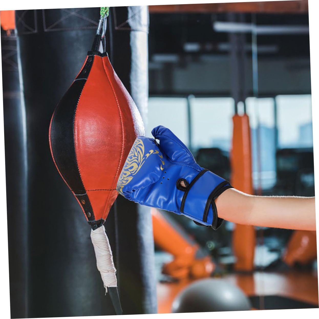 WOONEKY 2pairs Boys and Girls Boxing Gloves Finger Boxing Gloves for Boys and Girls Comfortable