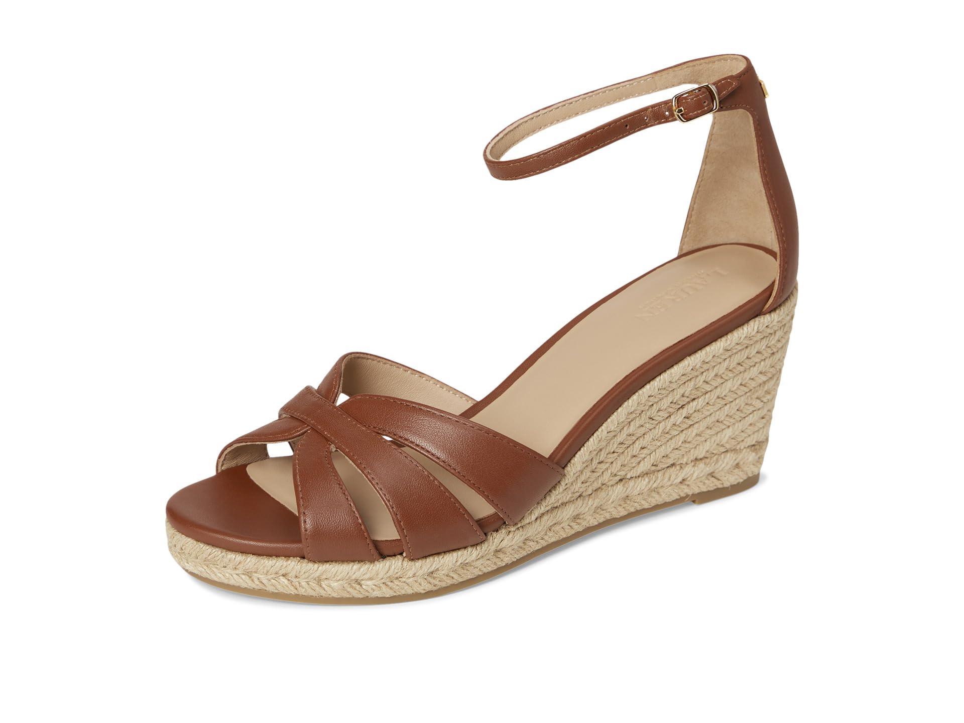 Lauren Ralph Lauren Nellie Nappa Leather Espadrille