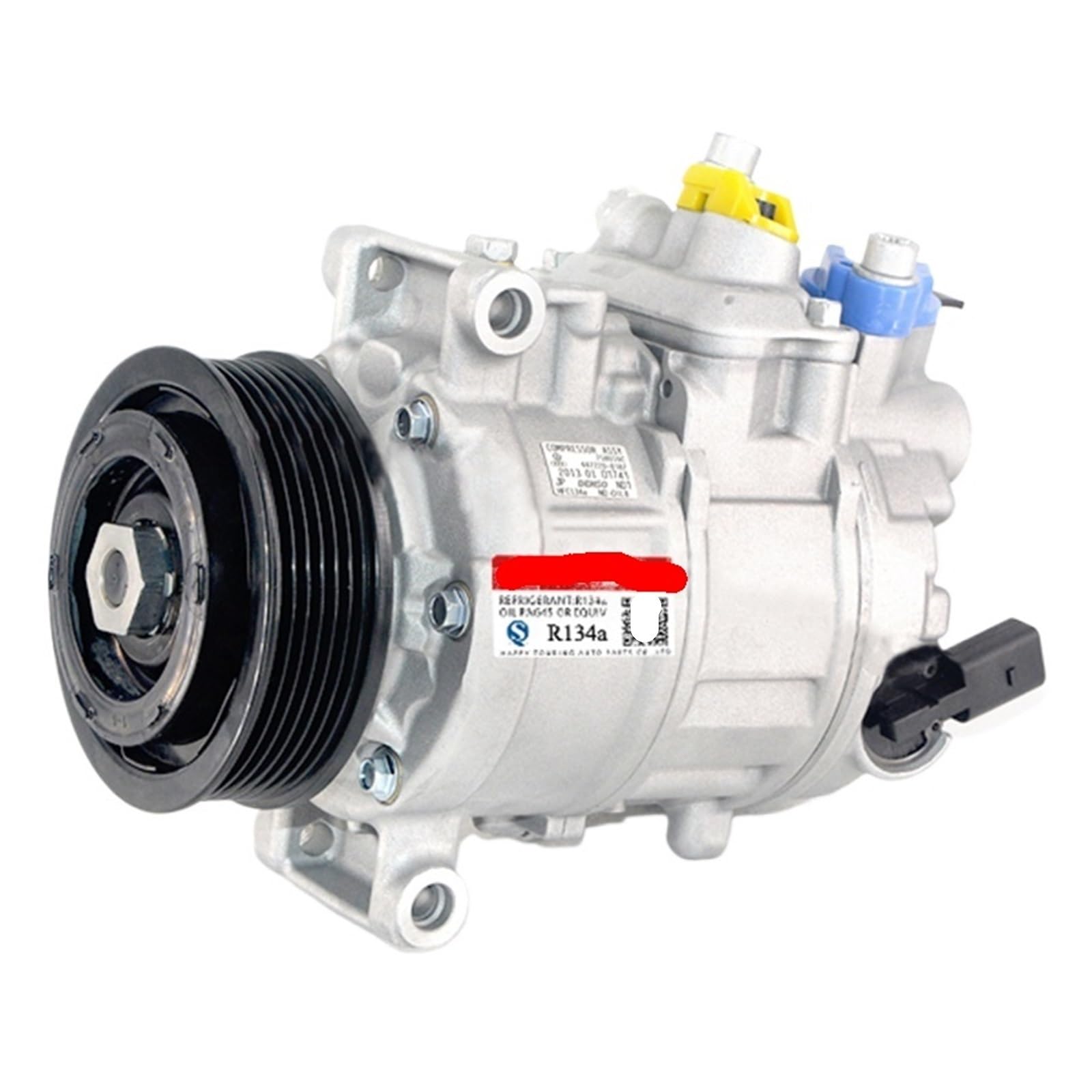 AC Compressor，Compatible for VW,Transporter T5 Multivan Amarok 7E0820803 7E0820803F 7E0820803J 7E0820803A 7E0260803G 6PK，AC
