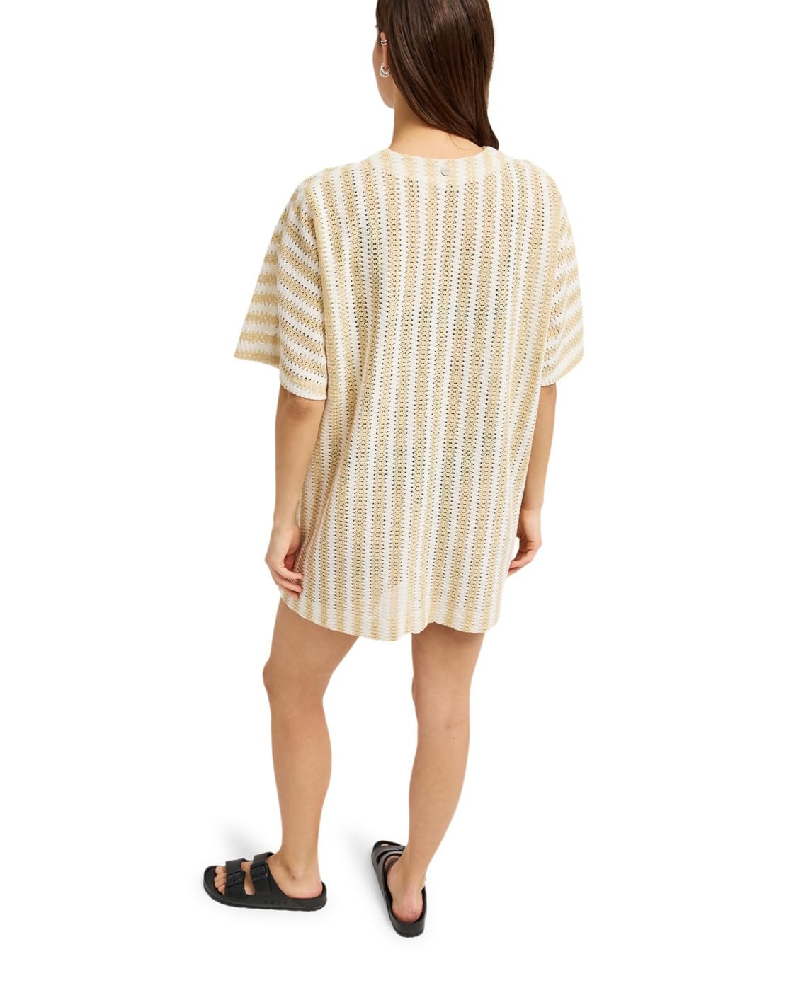 Roxy Moana Story - Cover-up de Playa Tipo Kimono - Mujer - Beige.