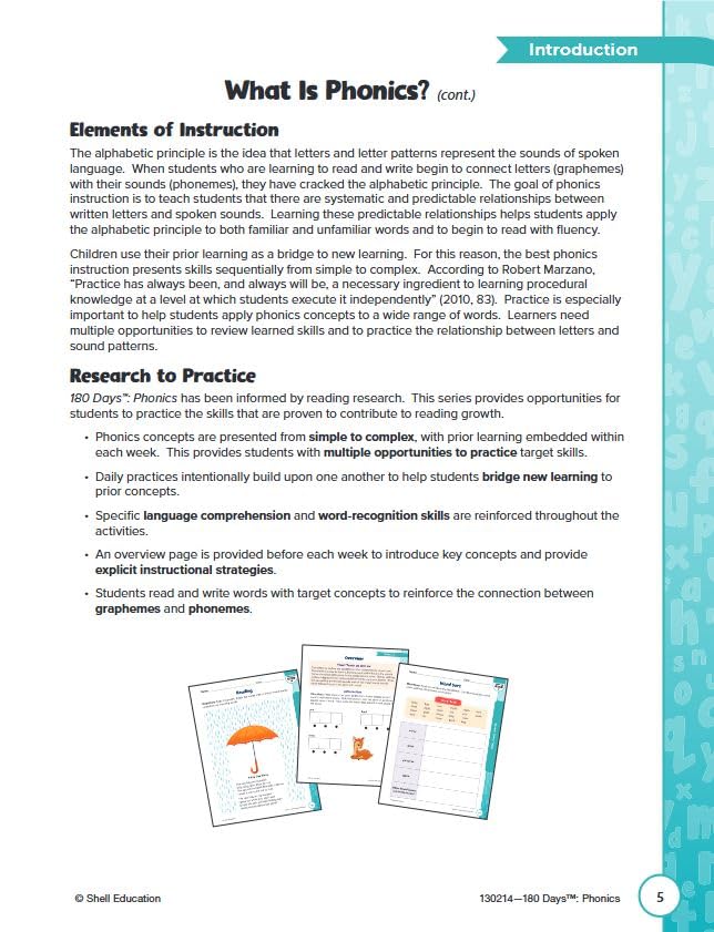 180 Days of Phonics for Second Grade (180 Days of Practice) - Image 5