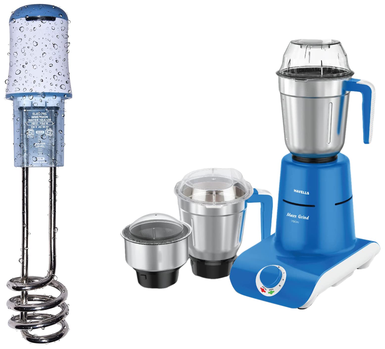 Buy Havells HB15 Mixer Grinder, 750W Online at Low Prices in India -  Amazon.in