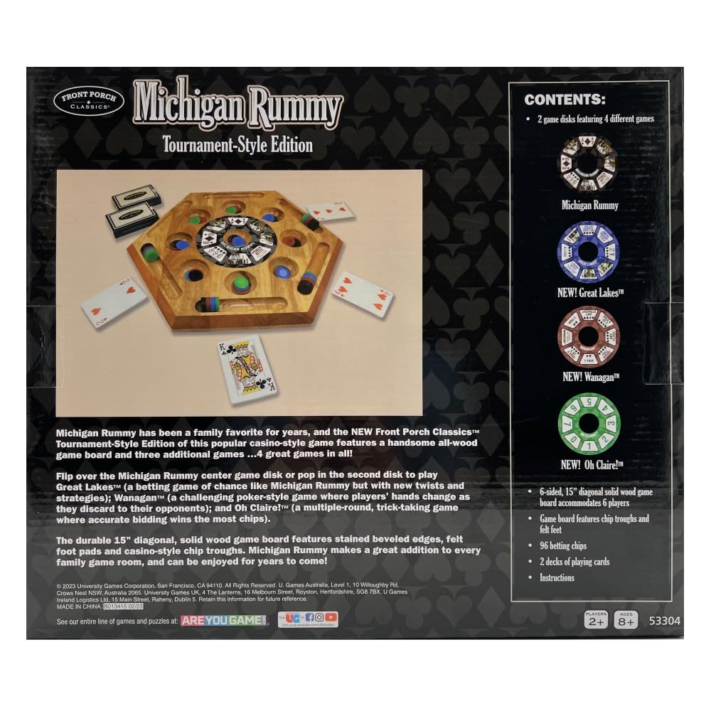 Amazon.com: Michigan Rummy : Toys & Games