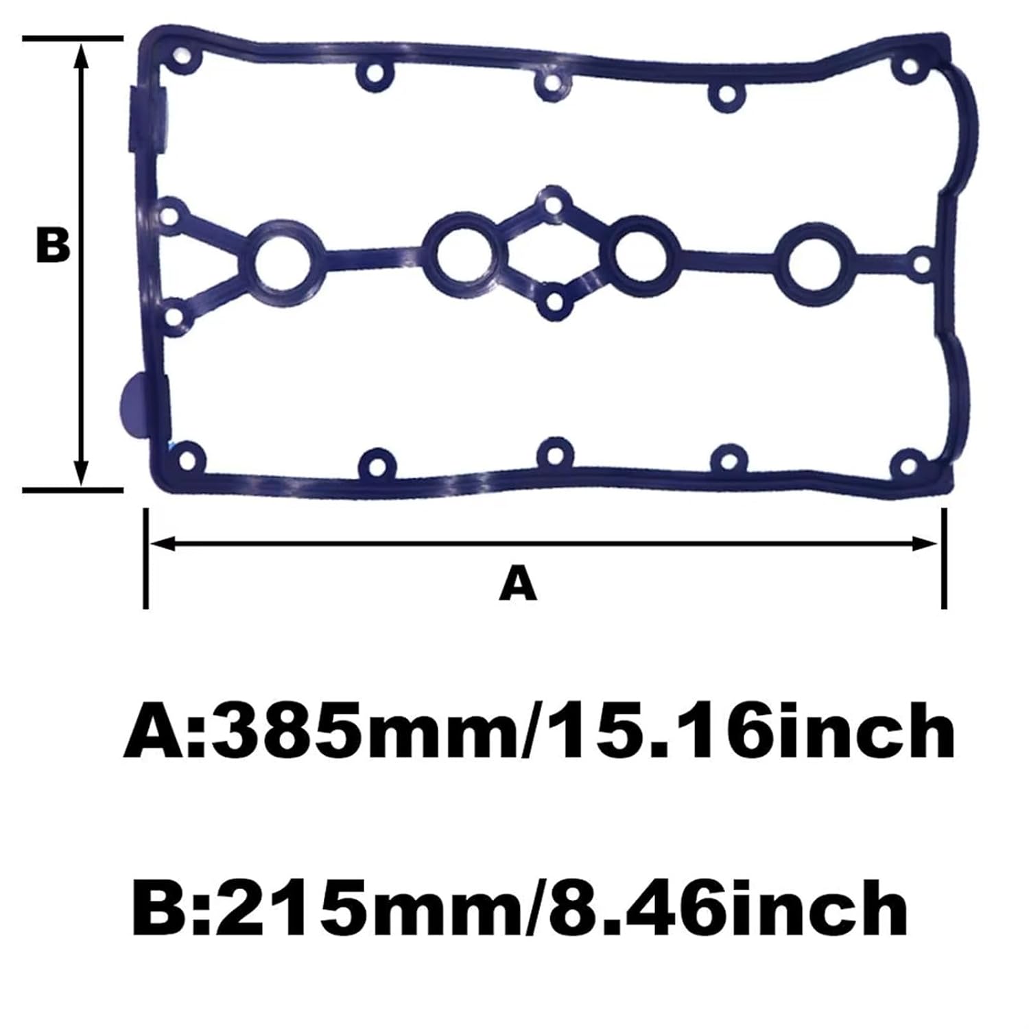 Car Engine Valve Seals for Chevrolet for Aveo 2004-2005 Car Engine Cylinder Head Valve Cover Gasket 96353002 Auto Parts