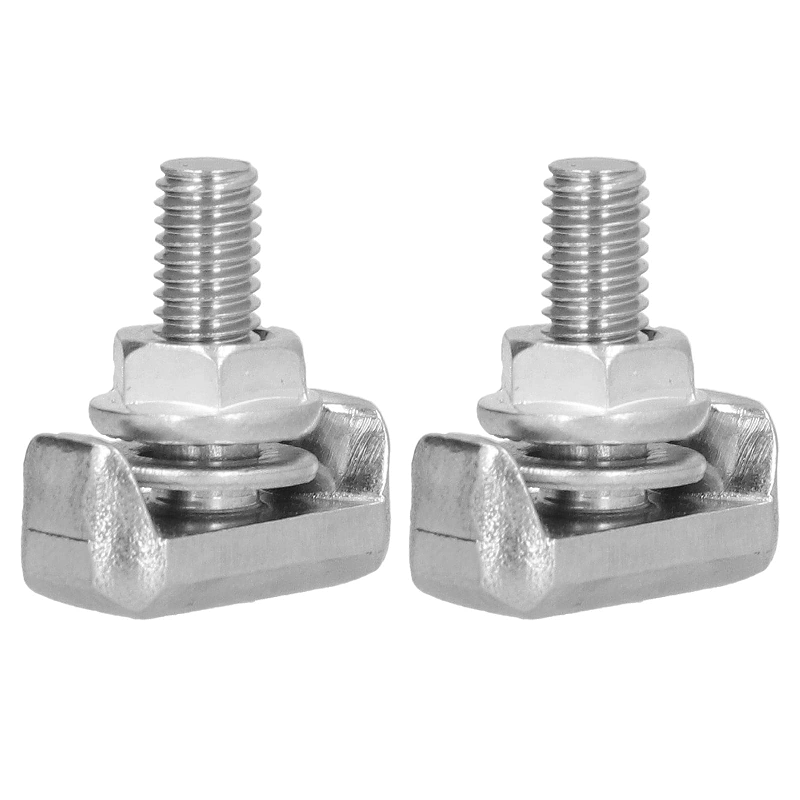 Kit De 4 Terminales De Batería En T - Acero Inoxidable, Para