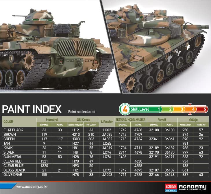 Amazon | アカデミー(Academy) 1/35 アメリカ軍 M60A2戦車 プラモデル