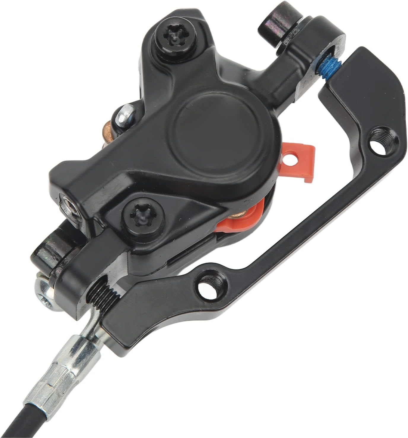 Hydraulic Disc Brake Set, 1 Pair Dual Piston Power Off Disc Brake Aluminum Alloy Oil Brake Set Hydraulic Brakes for Folding Electric Scooter Electric Modification