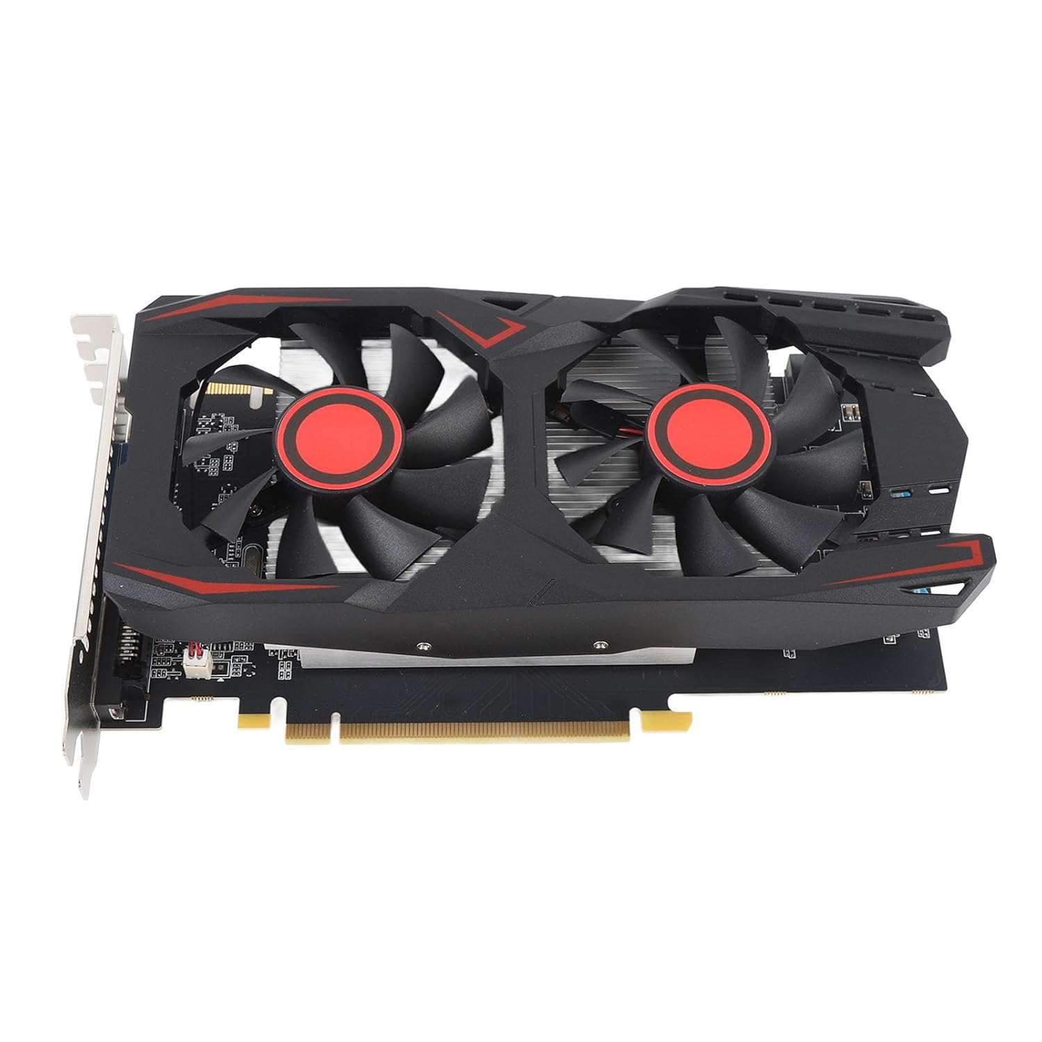 550TI 6GB Gaming Graphics Card,192BIT GDDR5 PC Video Card with Double Fans, HD DVI VGA Multimedia Interface Output for Desktop Computer Gaming GPU