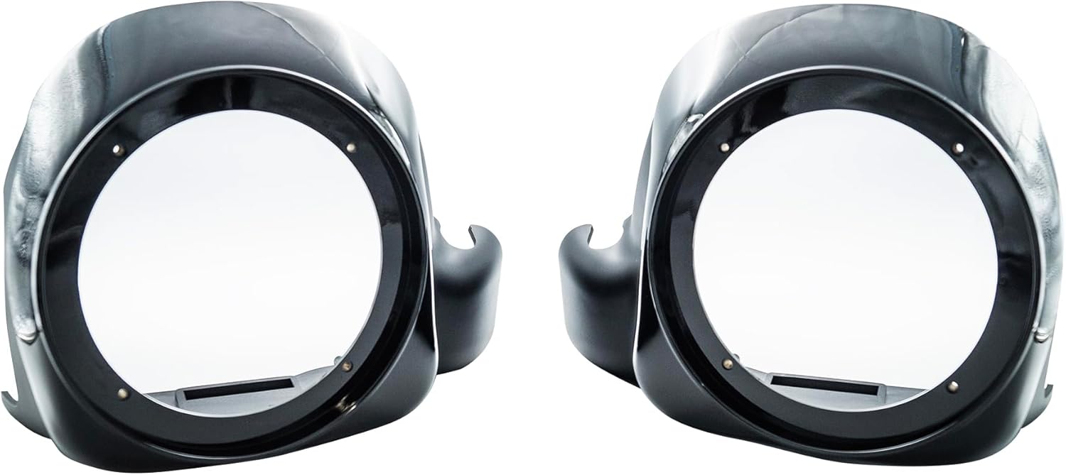 Kenwood Lower Speaker Pod Designed for Select Liquid Cooled HD Motorcycles, Allows XM65F or Other 6.5" Mounting